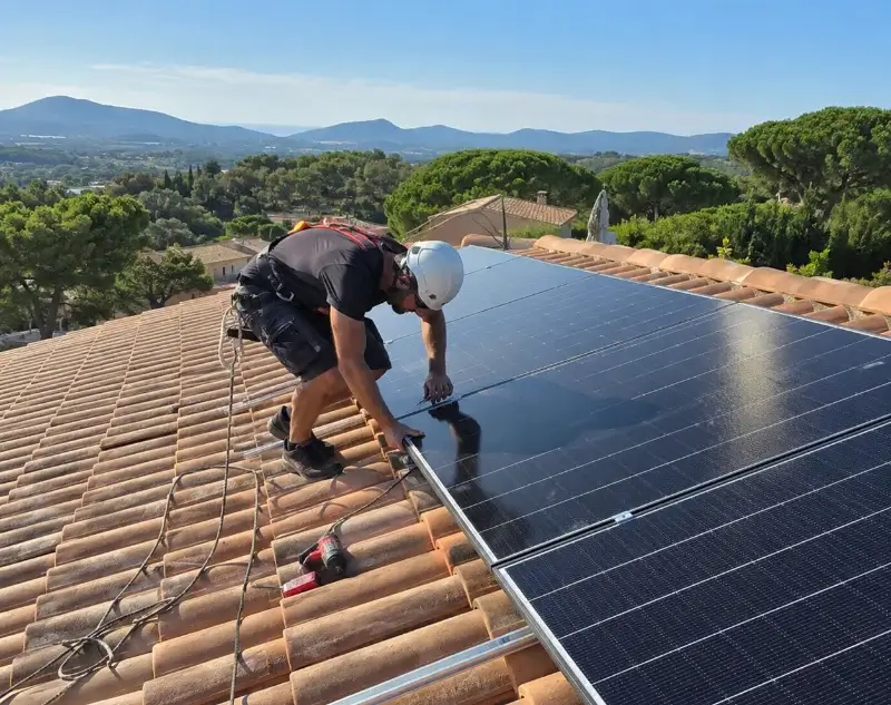 Installateur panneaux solaires La Bruffière — pose photovoltaïque sur toiture